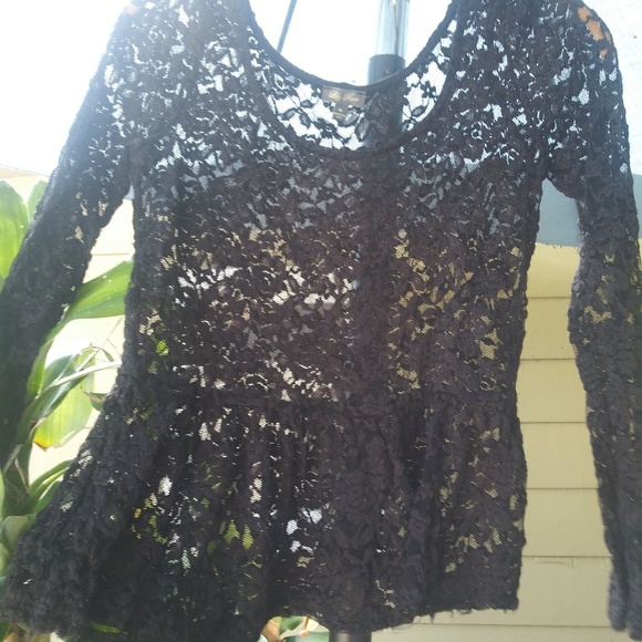 3 for $15 lace peplum top - Picture 5 of 5